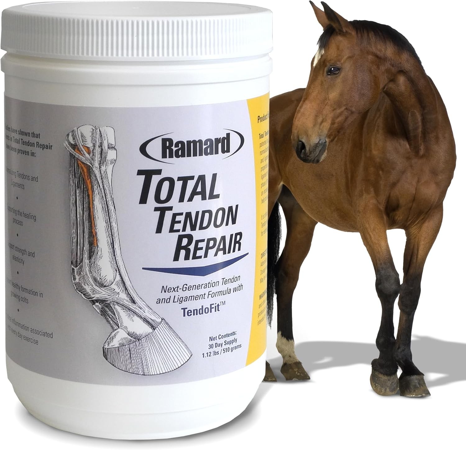 Ramard Total Tendon Repair –Advanced Powder 30 Day Supply, No Color
