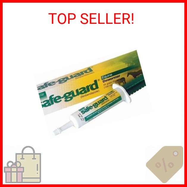 Safe-Guard Equine Paste 10% Fenbendazole Horse Wormer Control Lungworm Stomach a