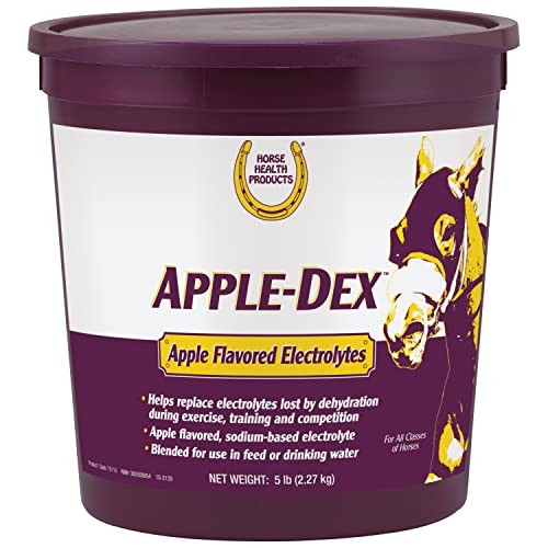 Horse Health Apple-dex Apple Flavored Electrolytes For Horses 5 Pound