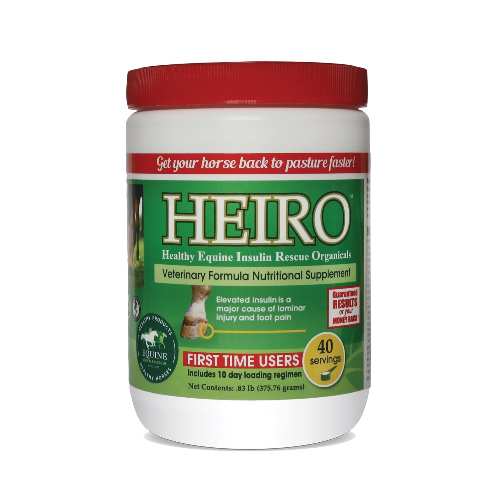 Healthy Equine Horse Insulin Resistant Rescue Organicals 30, 40, 60, 90, or 1…