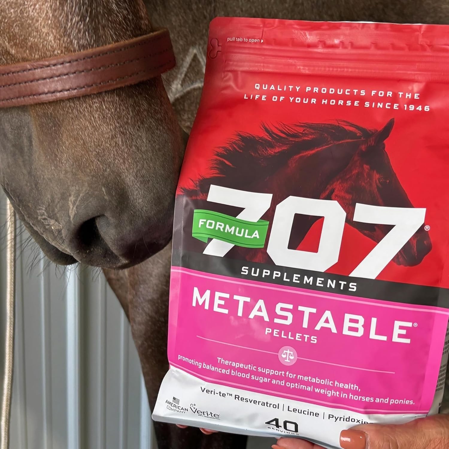 MetaStable Pellets for Horses Support for Laminitis Insulin Resistance Cushing’s