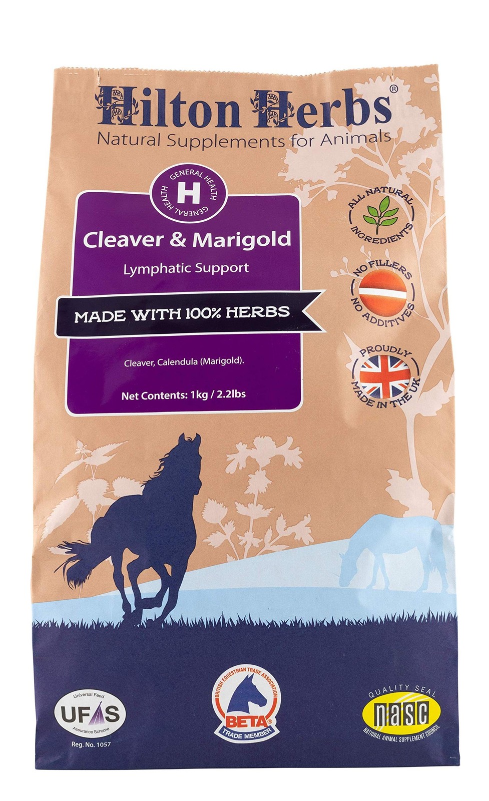 Hilton Herbs Cleavers & Marigold: Lymphatic Support