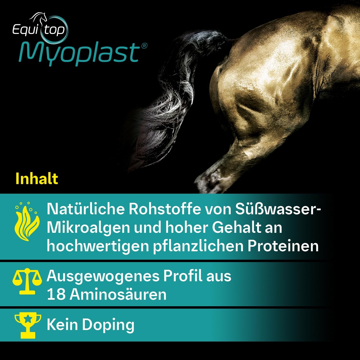 Equitop Myoplast Supplement for Horses 1.5kg