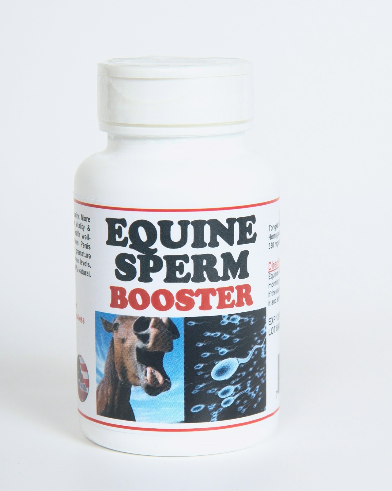 EQUINE SPERM BOOSTER – FERTILITY (120 Capsules – Made in USA)