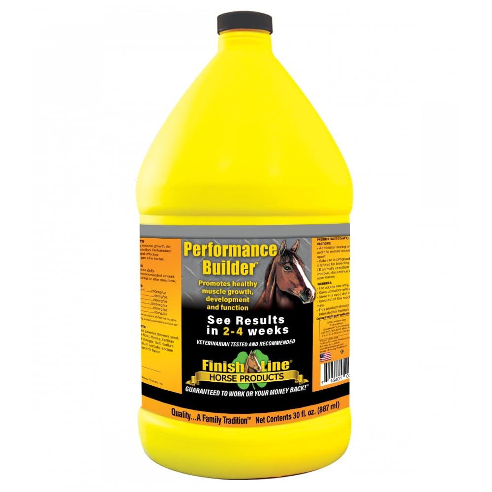 Finish Line Performance Builder Gallon Animal Nutritional Supplement for Horses