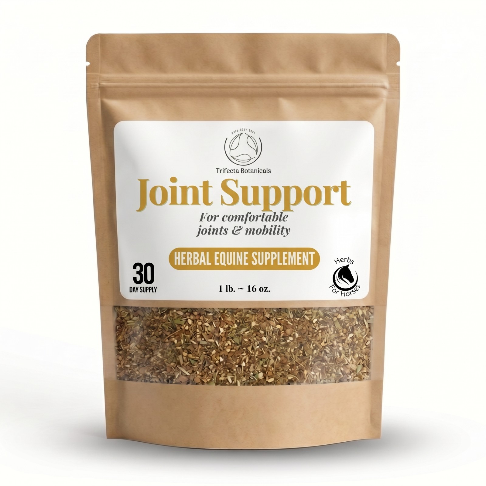 Joint Support Herbal Horse Supplement – Natural Mobility Blend for Horses