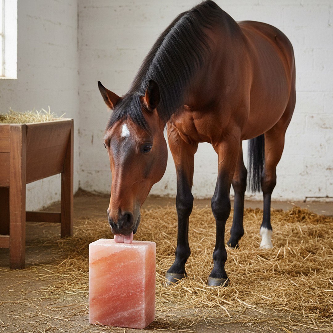 2-Premium Himalayan Salt Lick Blocks 6LB AFFORDABLE for Equine Deer LIMITED TIME