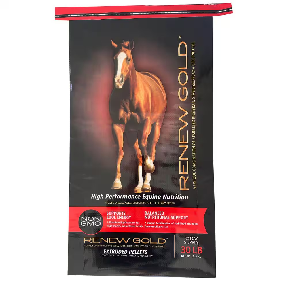 30 Lb. Bag Original Feed High Performance Equine Nutrition for All Classes of Ho