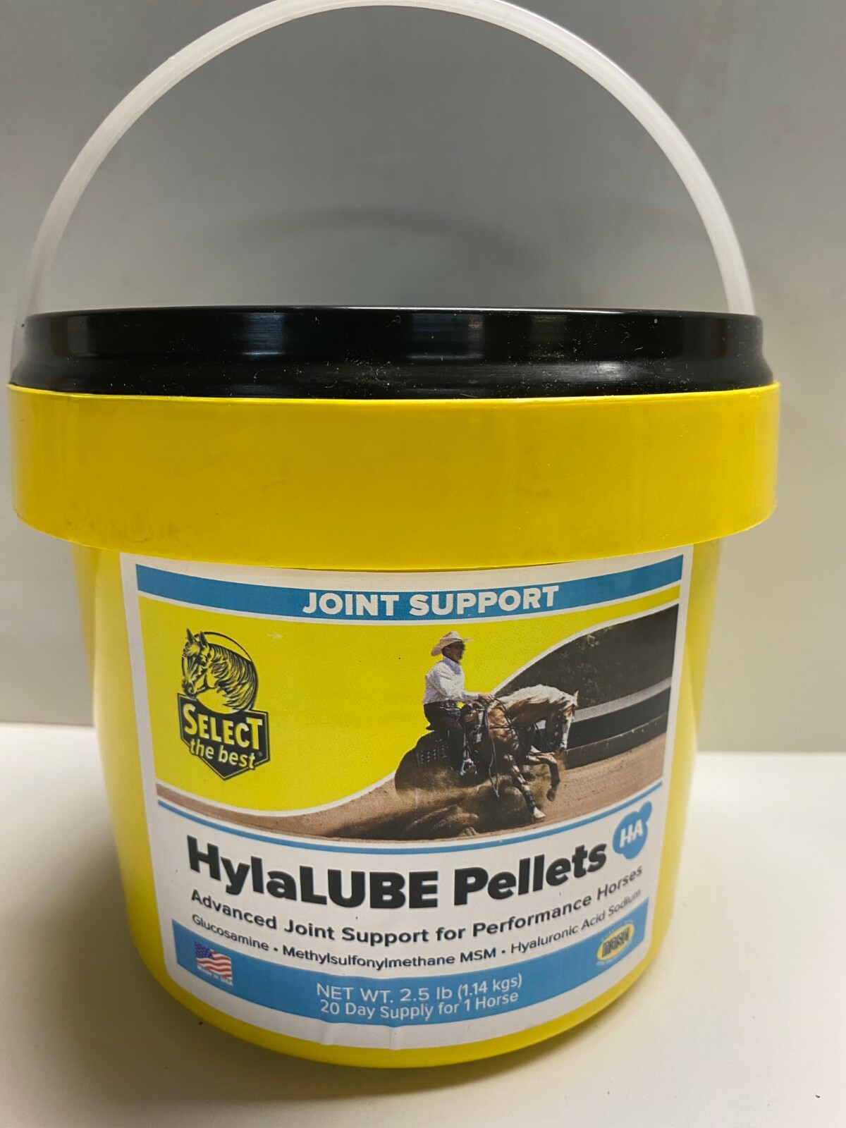 SELECT THE BEST HylaLUBE PELLETS FOR HORSES 2.5 LB. /1.14 KG
