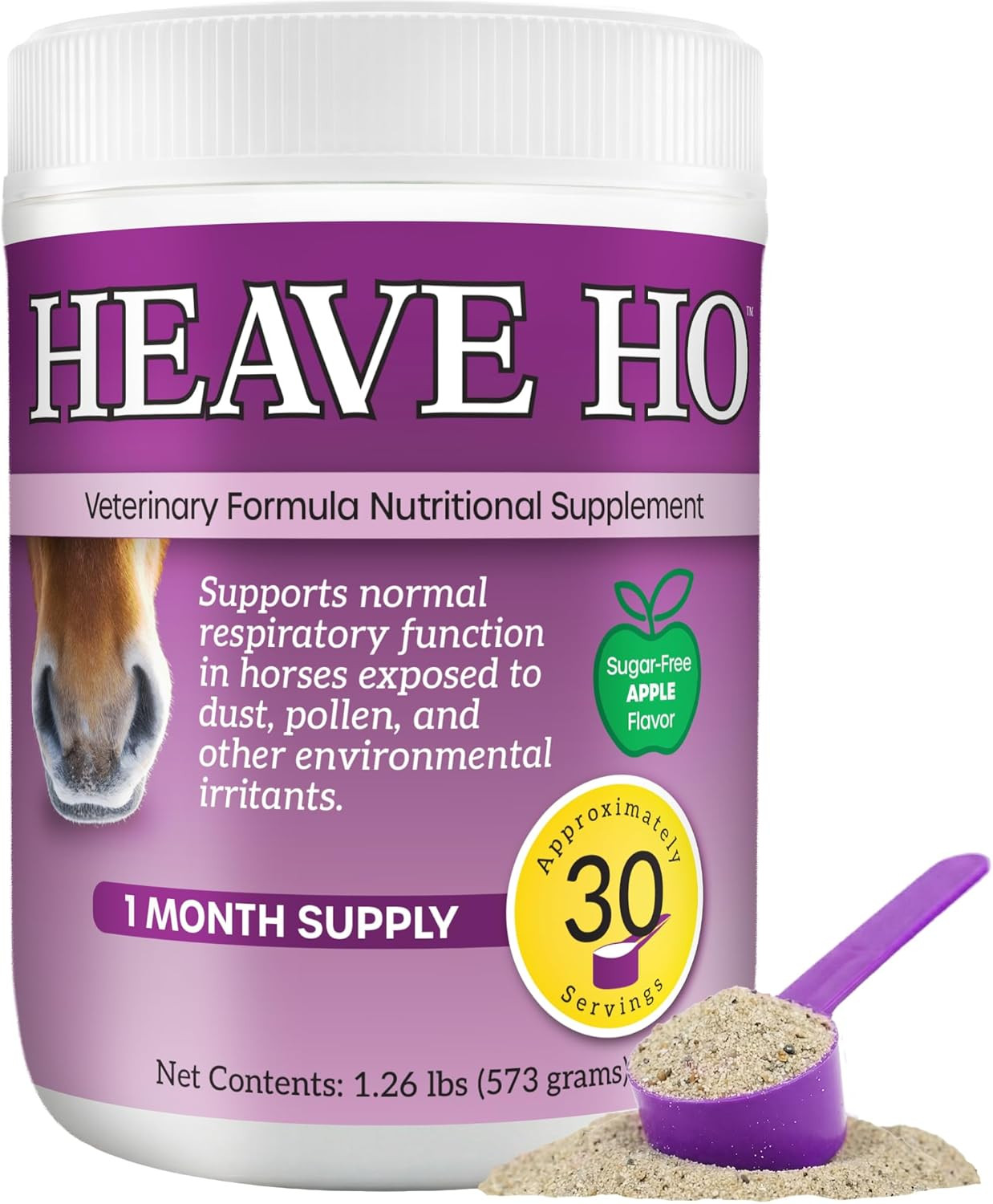 Equine Respiratory Support Supplement for Horses, Supports Normal Lung & Immune