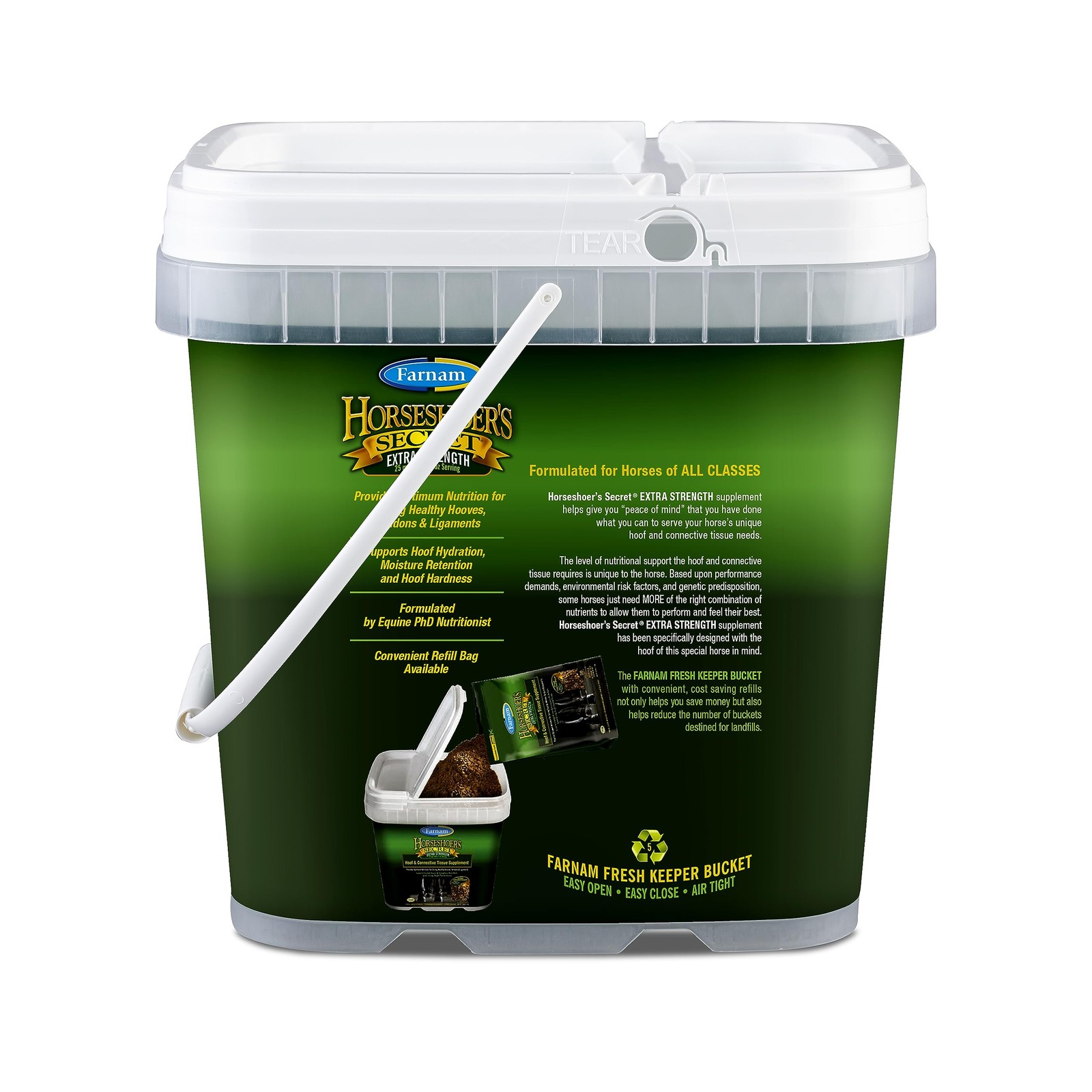 Farnam Horseshoers Secret Extra Strength Hoof Supplements Connective Tissue