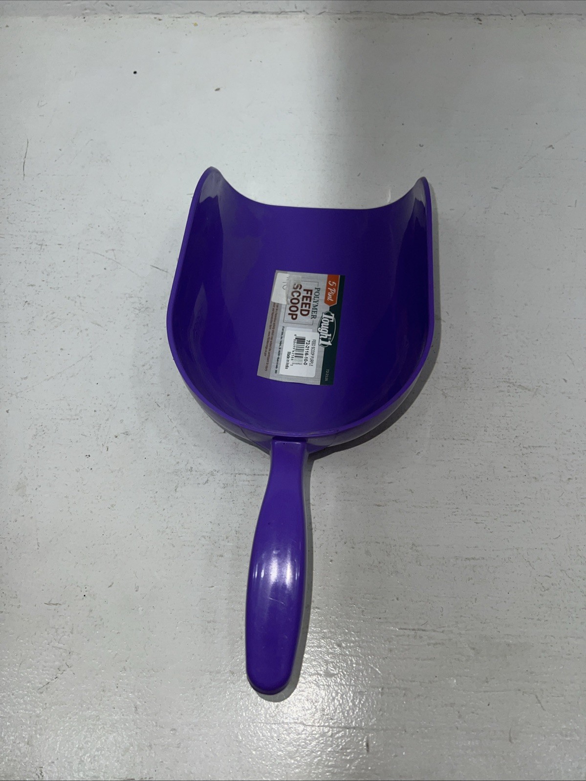 New Tough 1 Purple 5 Pint Horse Feed Scoop #72-2116 HH-16