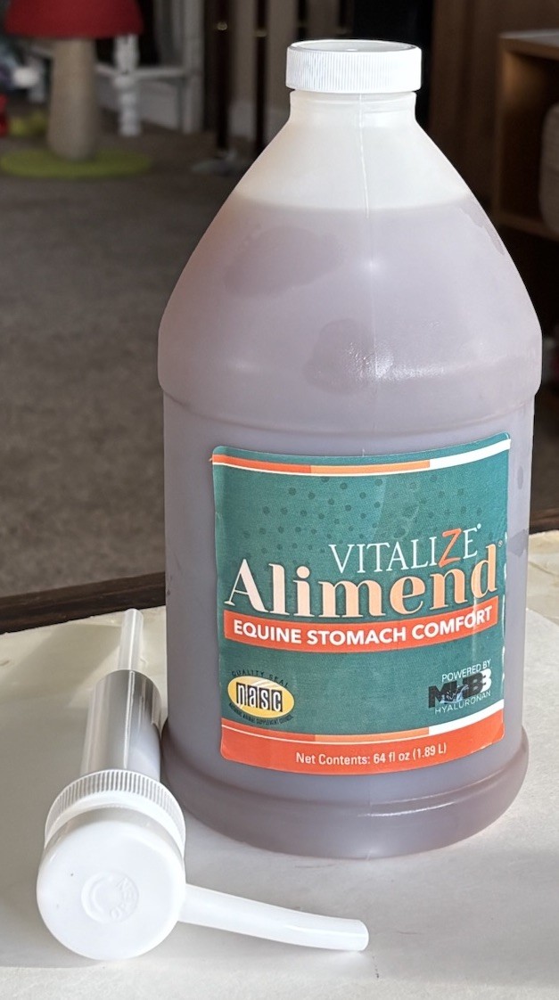 Vitalize Alimend – Horse Gastric & Equine Ulcer Support 64OZ with pump 08/25