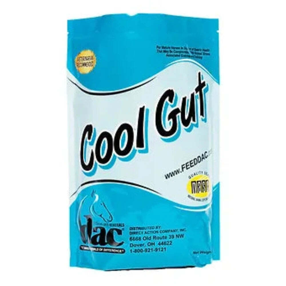 dac COOL GUT 5 lb. pound bag For Mature Horse Gastric Stomach Health supplement