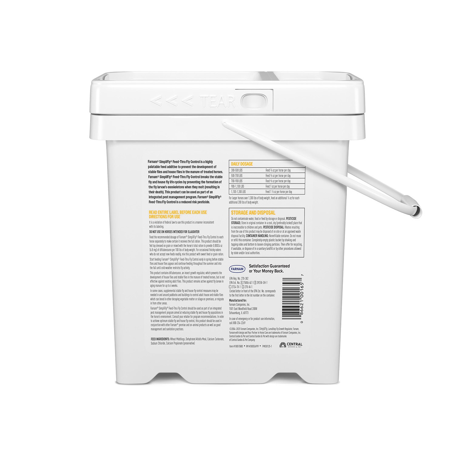 SimpliFly w/Larvastop Feed Control, 3.75 lb