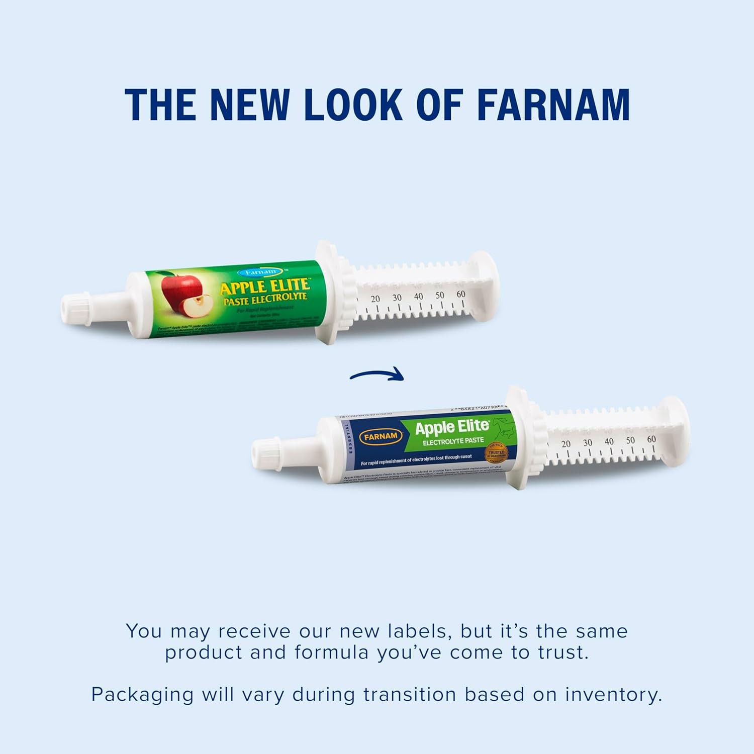 Farnam Apple Elite Electrolyte Paste 60cc Syringe