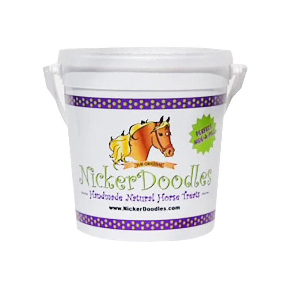 New! NICKERDOODLES HORSE TREATS 1 lb. Handmade natural horse treat Hide-A-Pill
