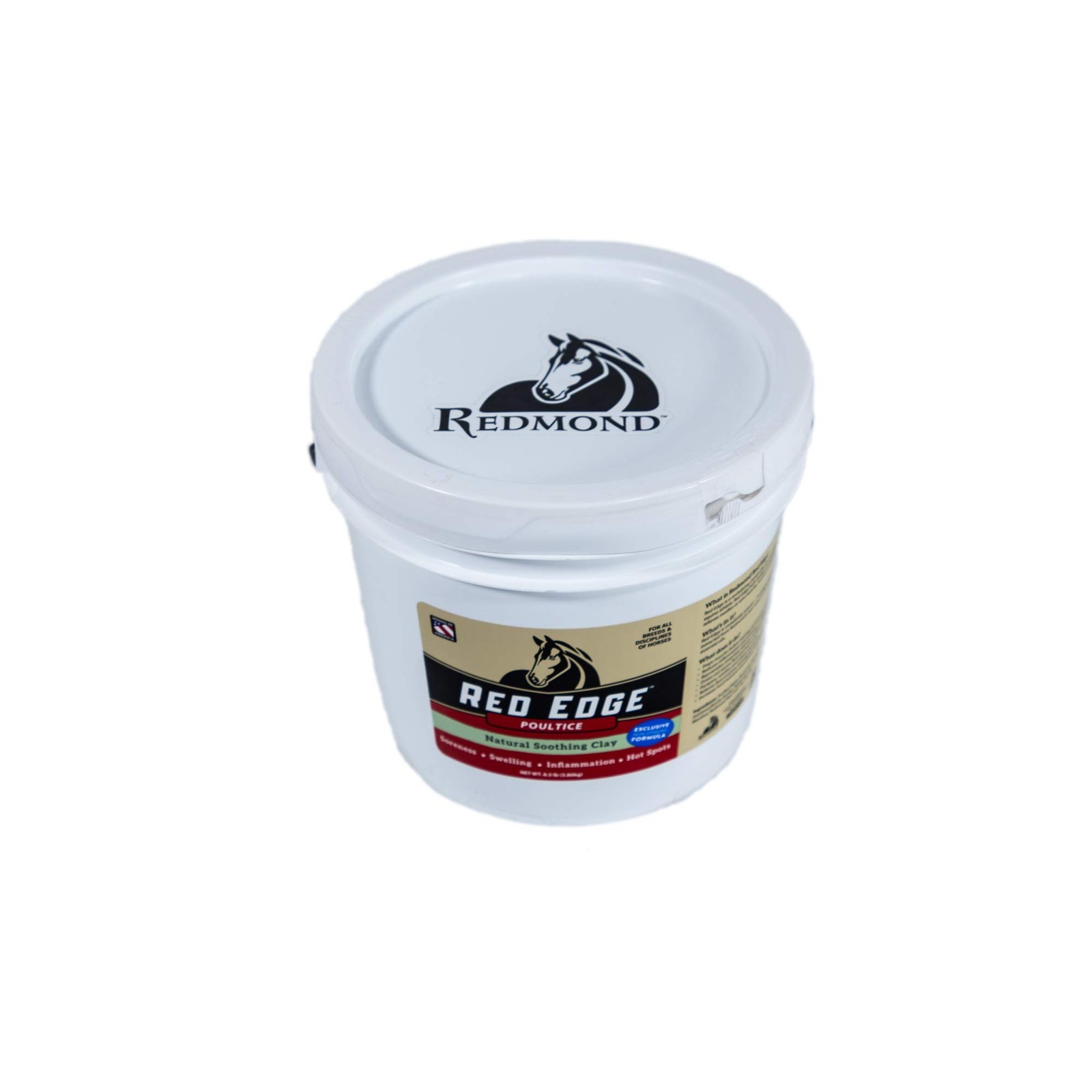 Redmond Red Edge Equine Poultice, Natural Soothing Clay for All Horse Breeds,…