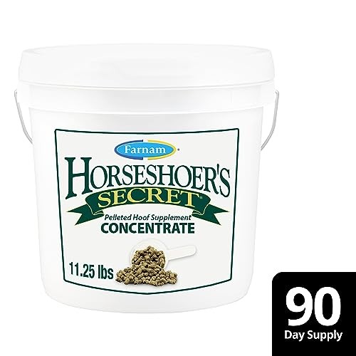 Horseshoer s Secret Hoof Supplement Pellets 11.25 lb Promotes Healthy Hooves