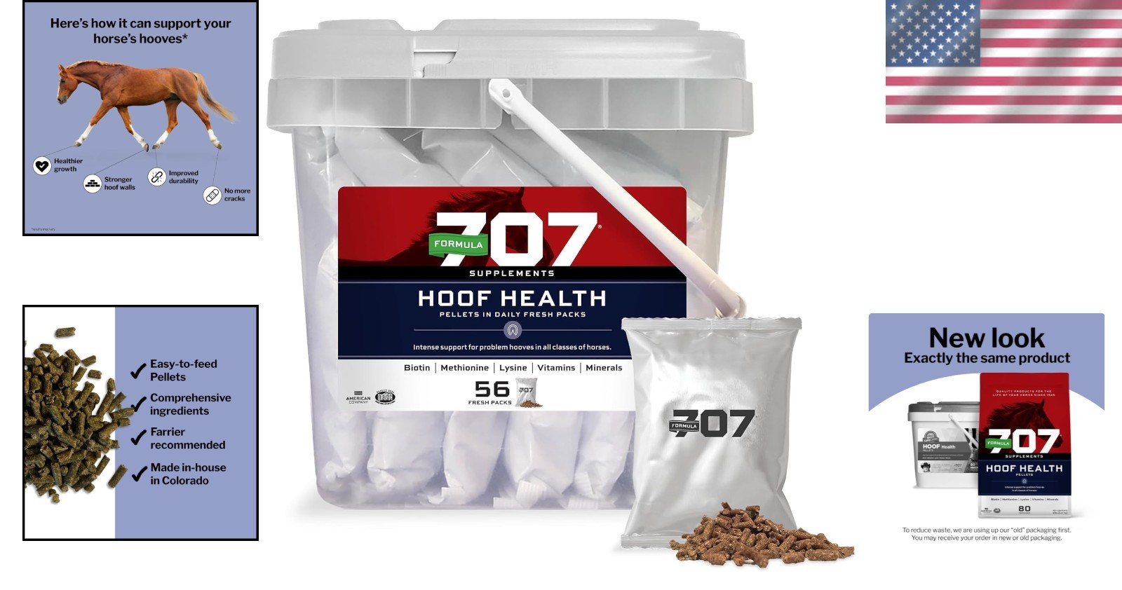 56-Day Supply of Hoof Health Supplement – Nourishing Formula for Strong Hooves