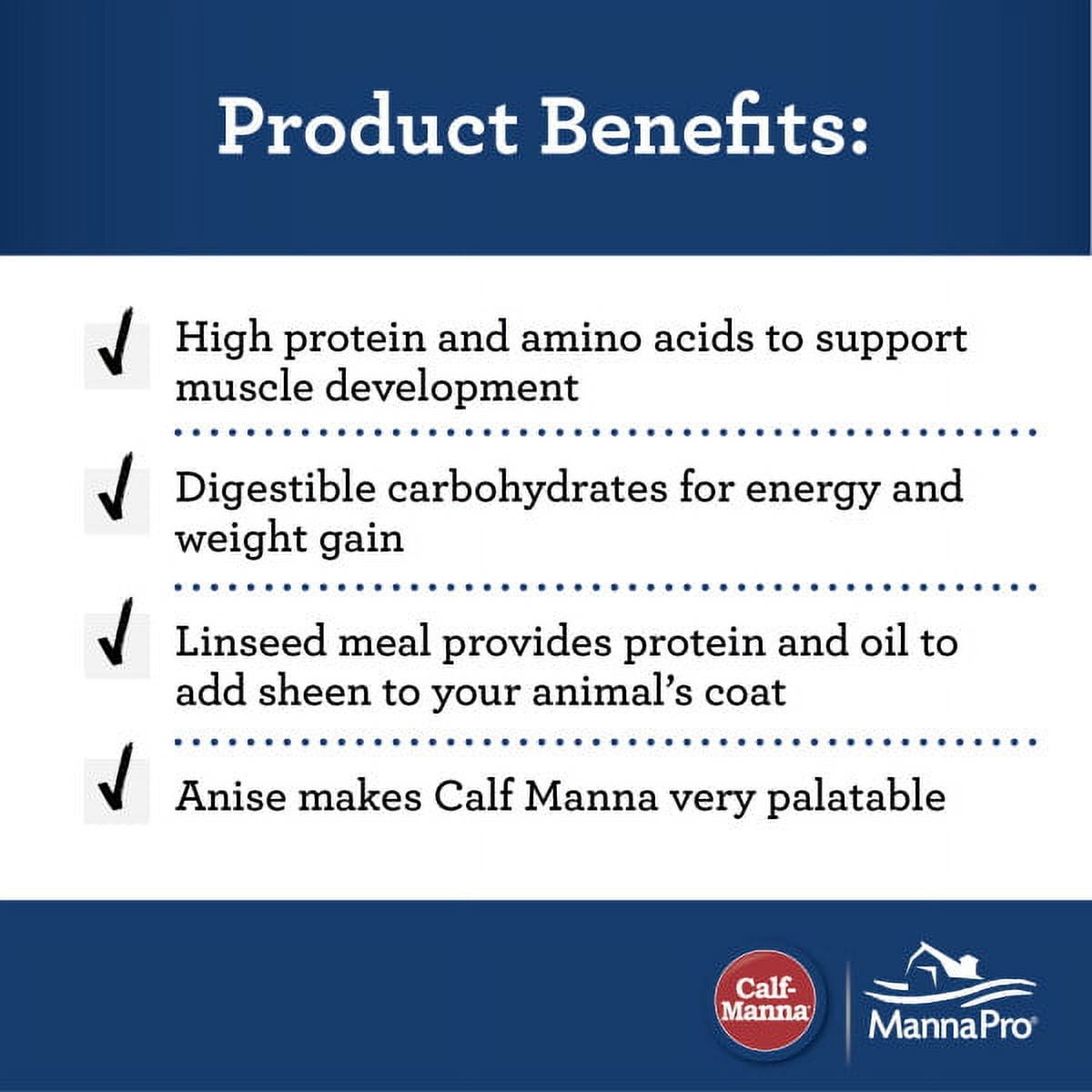 Manna Pro Calf-Manna Horse Treat Farm Animal Feed, 25lb,NEW PRODUCT EXPLOSION