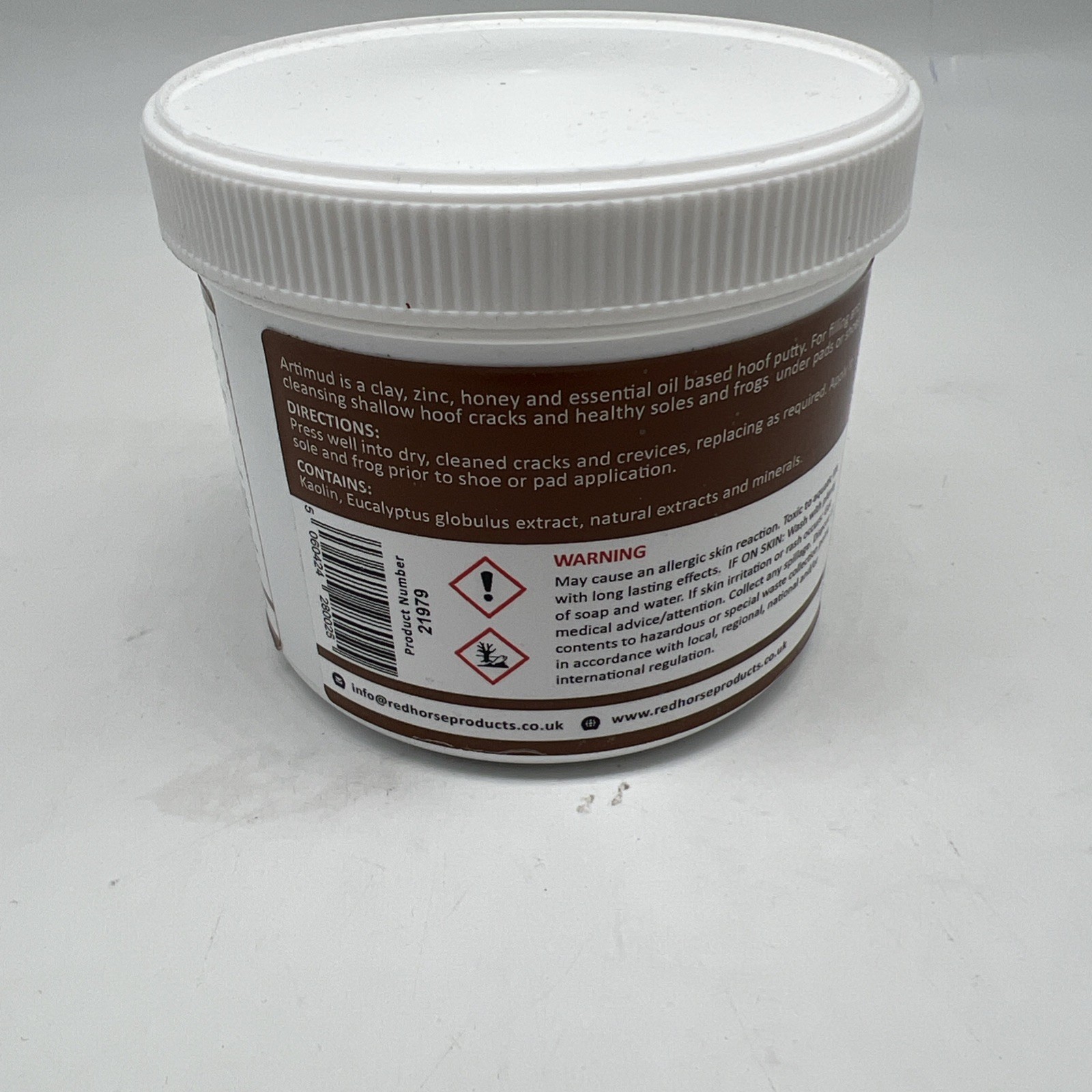 Red Horse Artimud Hoof Clay 300g – Horse Hoof Care Mud Pack NEW