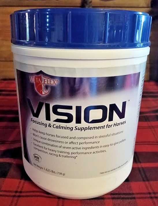 Vita Flex VISION Focusing & Calming Supplement for HORSES🐎 1.625 lbs FREE SHIP!
