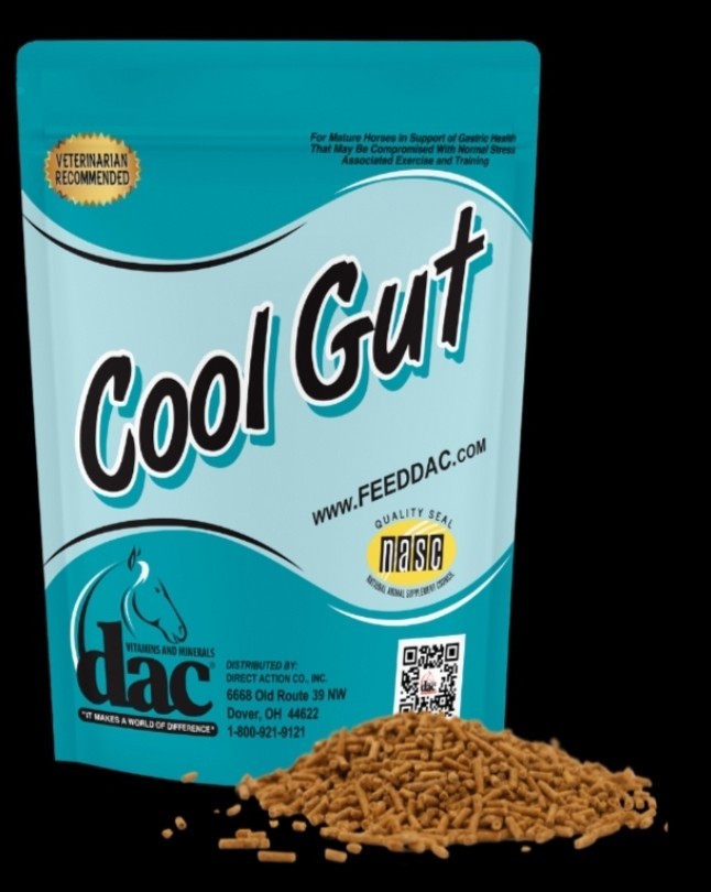 dac COOL GUT 5 lb. pound bag equine supplement ulcer prevention for horse