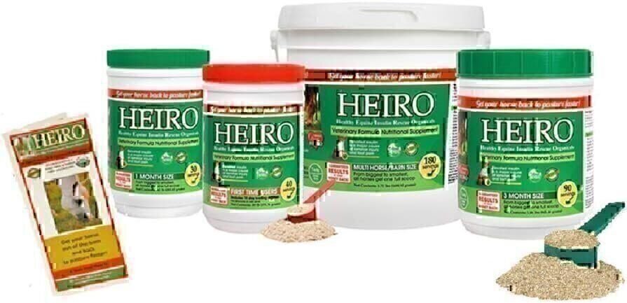 Heiro Healthy Equine Horse Insulin Resistant Rescue Organicals 30, 40, 60, 90…