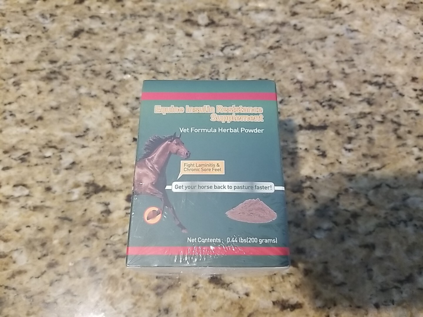 Equine Insulin Resistance Supplement for Horses .44lbs 200GRAMS. EXP 08/2025 NEW