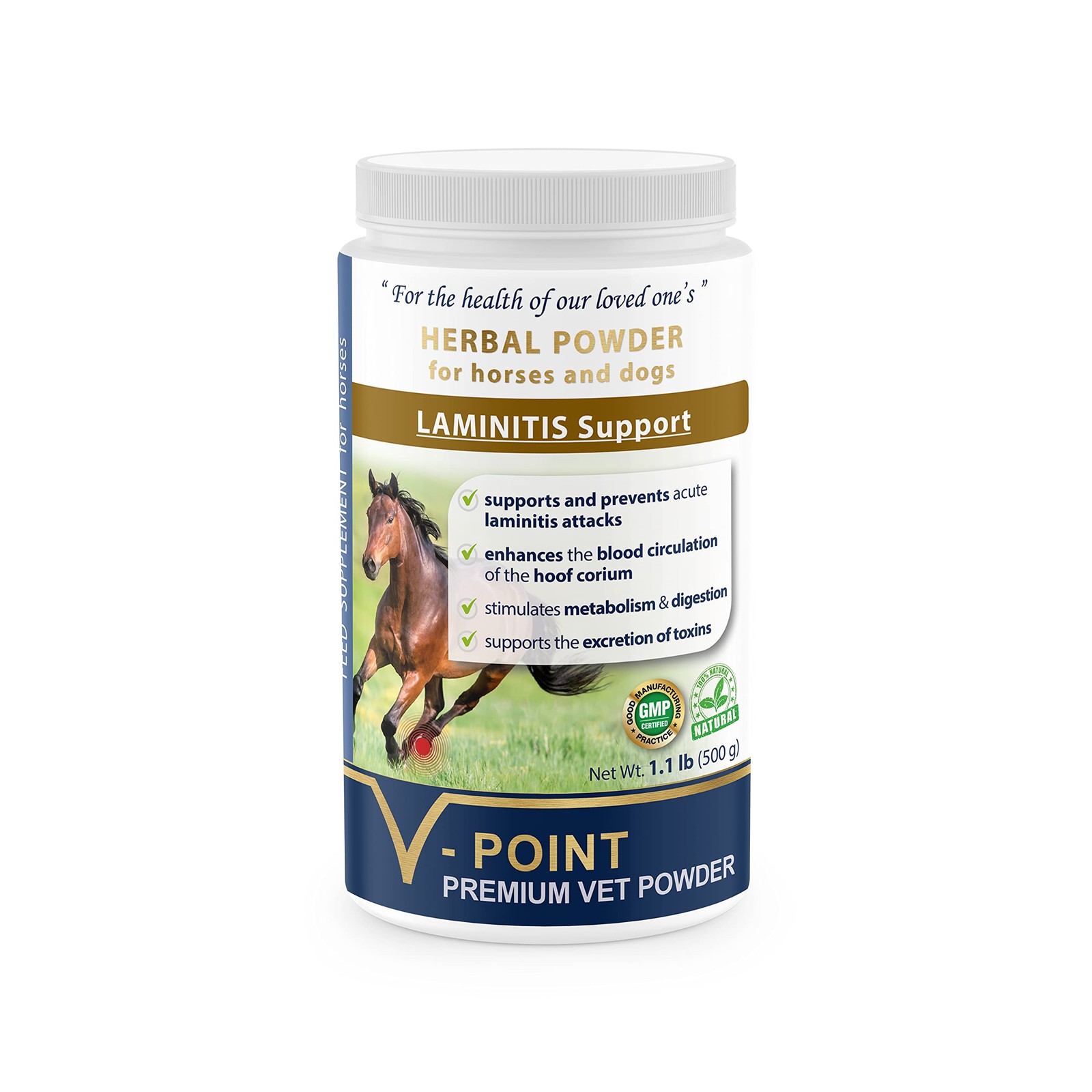 V-POINT – Laminitis Ease – hoof Supplements for Horses – Horse hoof Care Prod…