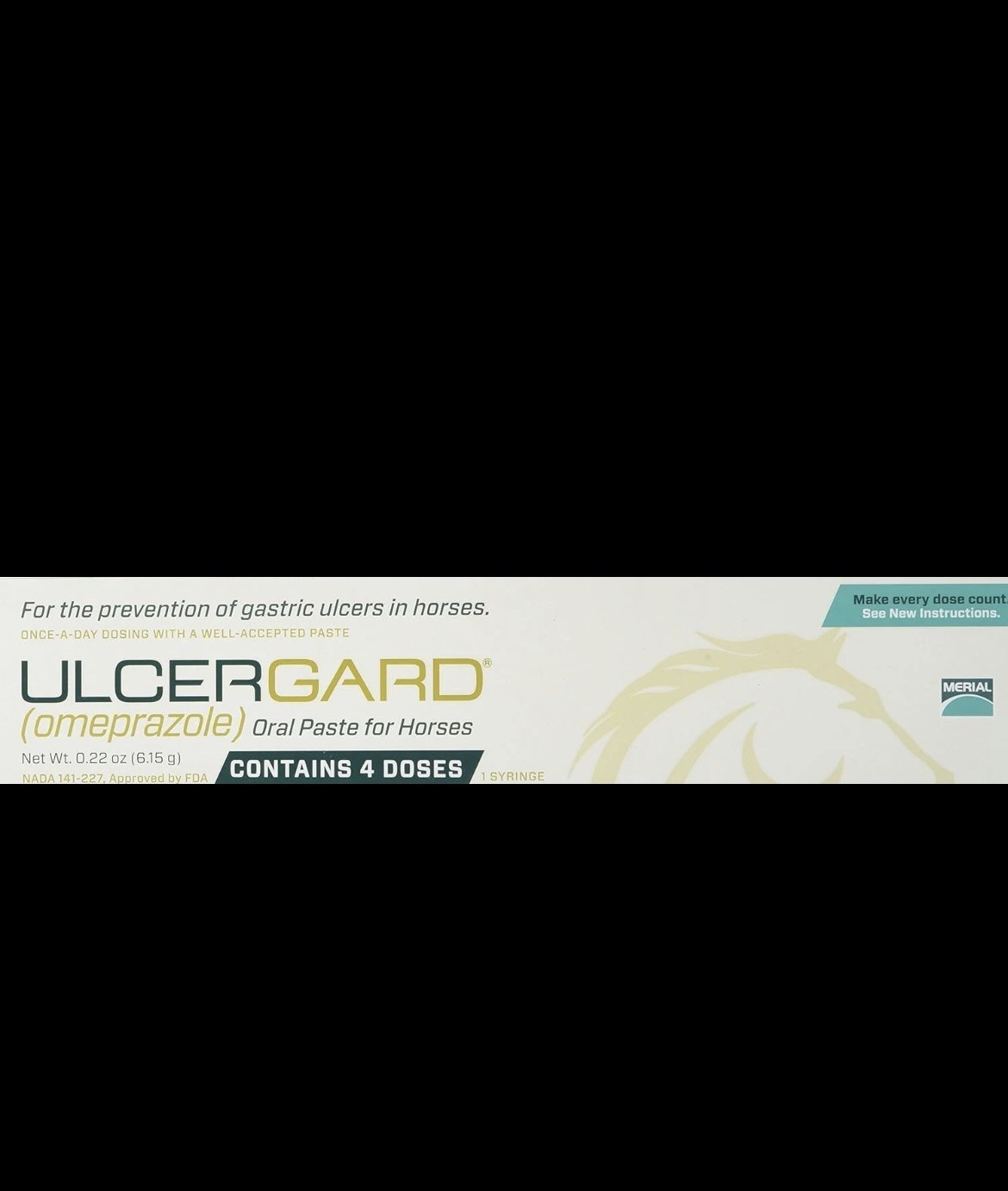 UlcerGard Oral Paste for Horses EQUINE + ☆ NEW (6 Pack) ☆ Sealed