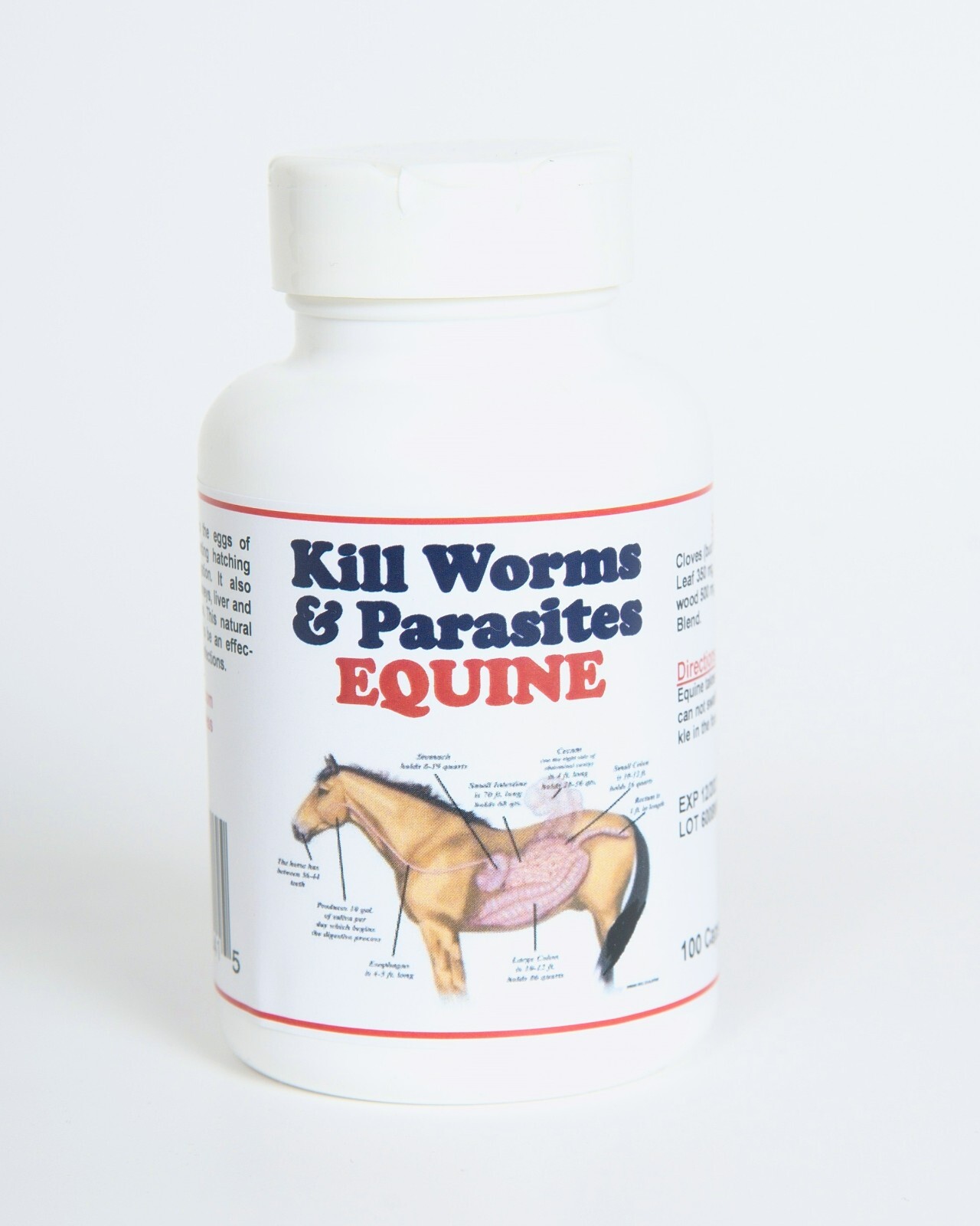 HORSE Anti-parasites Anti-Worms – HORSE kill parasites & worms Made in USA