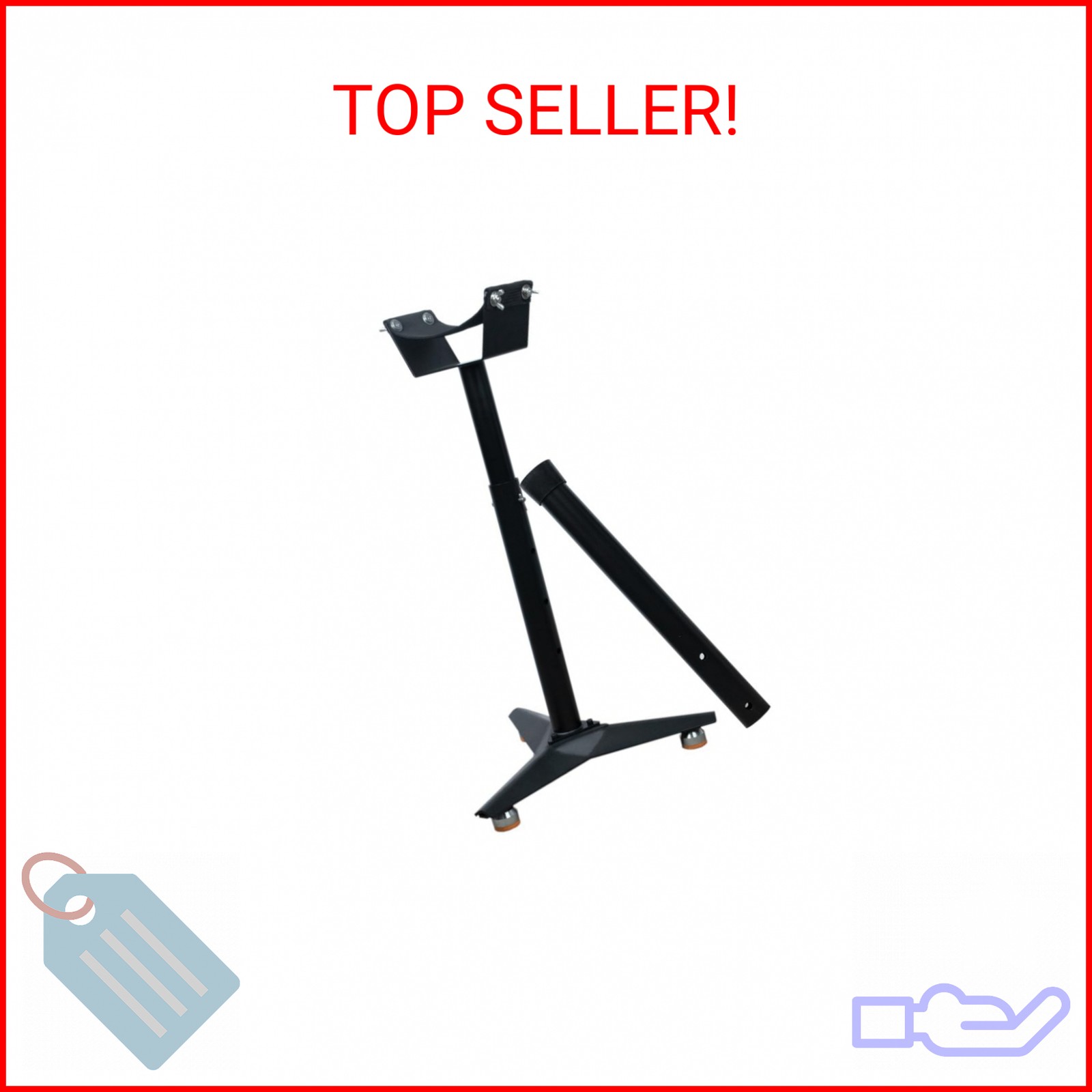 yskjyxgs Blacksmith Farrier Horse Hoof Stand Metal Hoof Stand with Adjustable He