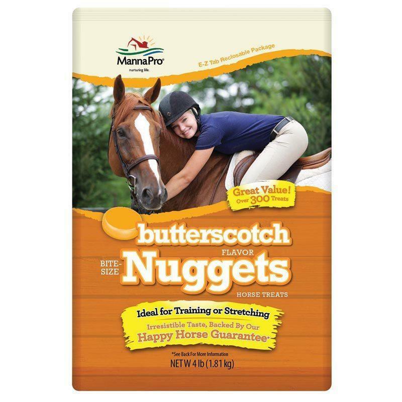 Manna Pro Butterscotch Bite-Sized Nuggets 4 LBS