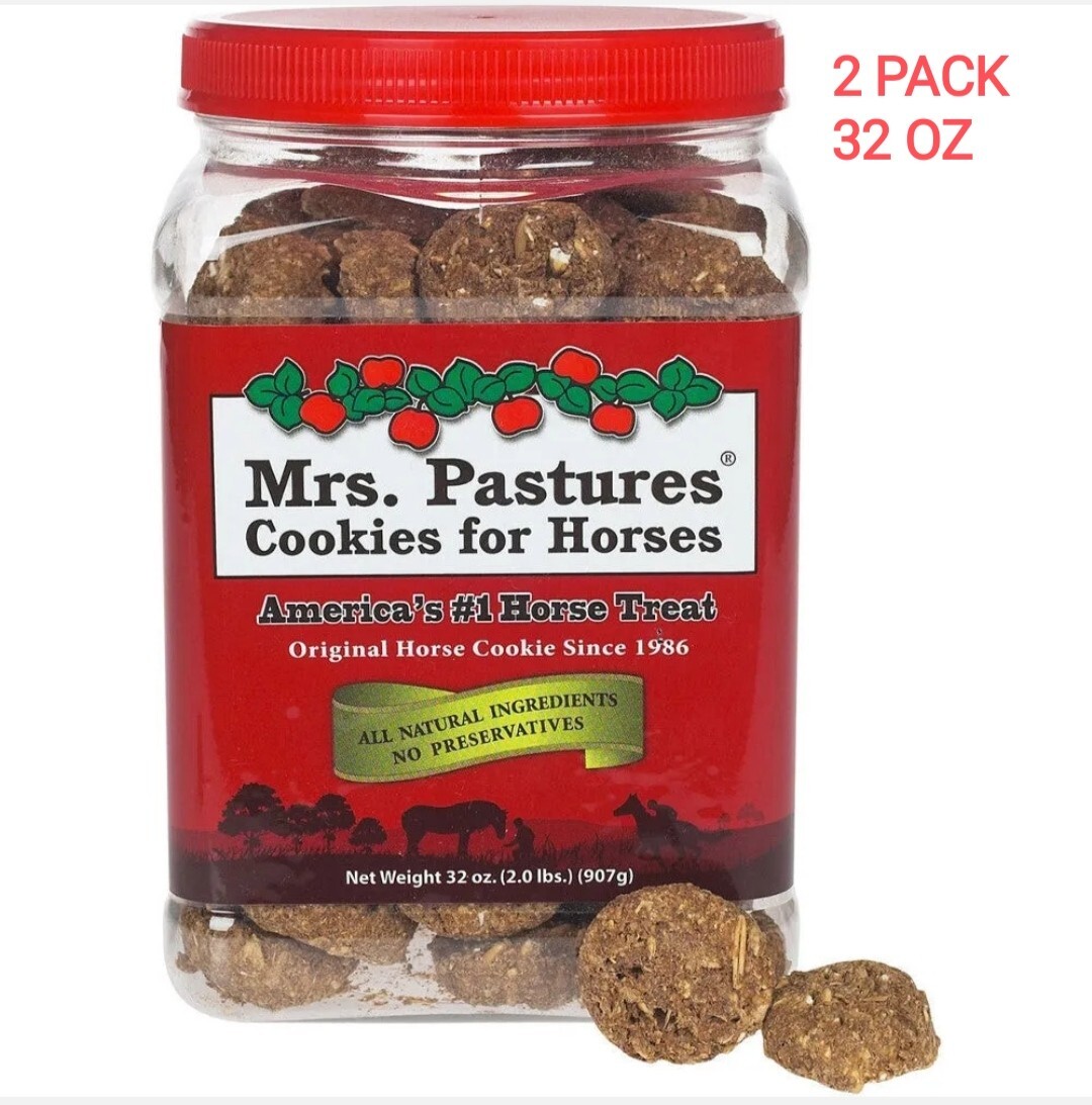 Mrs. Pastures Horse Cookies (32 Oz), 2 Pack Price, Made of oats, wheat bran.