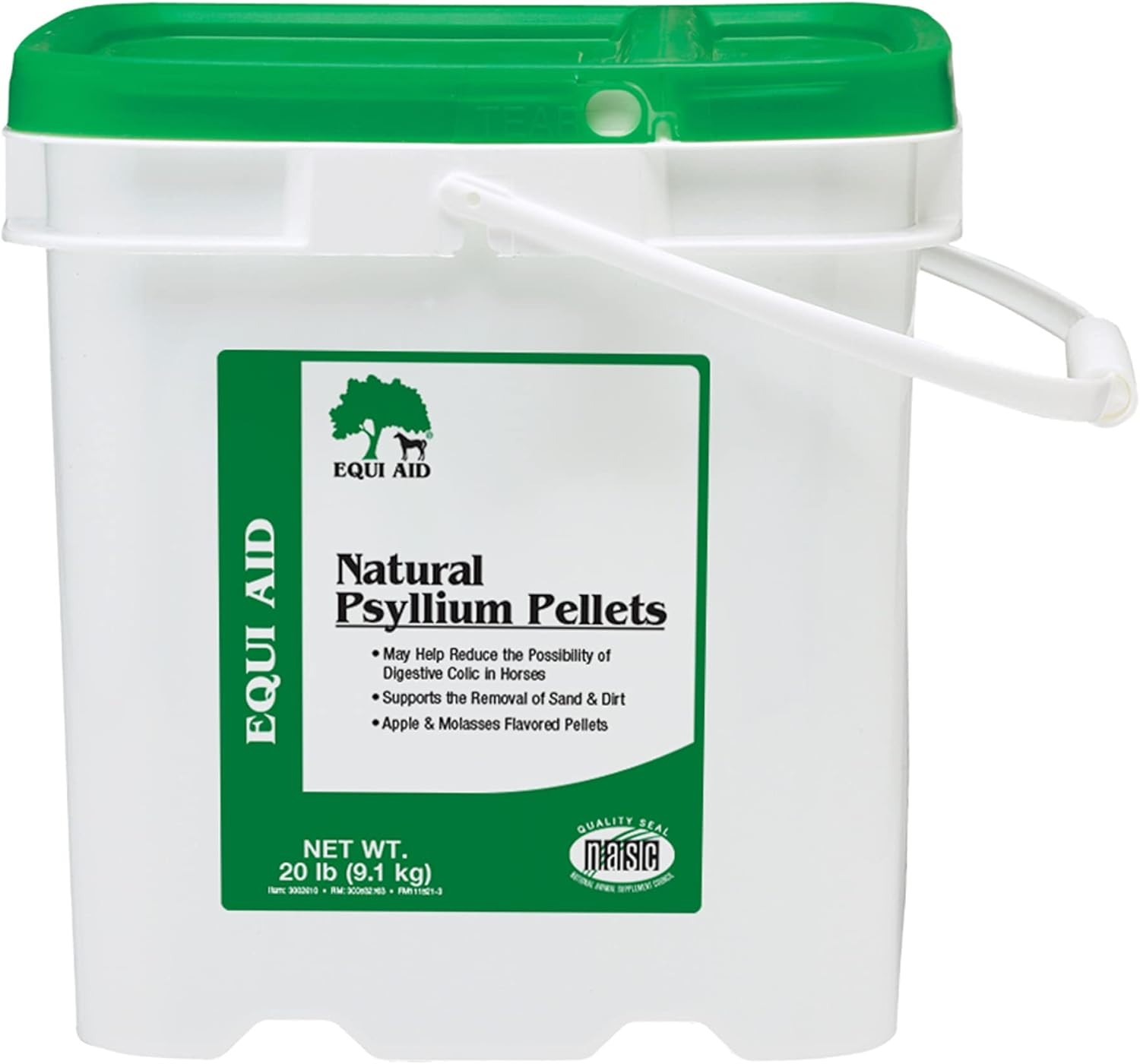 Equi Aid Natural Horse Psyllium Pellets, Supports Removal of Sand & Dirt from Ve