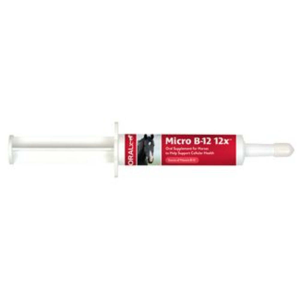 New! MICRO B-12 12x HORSE SUPPLEMENT 34 gm For horses’ cellular health Growth