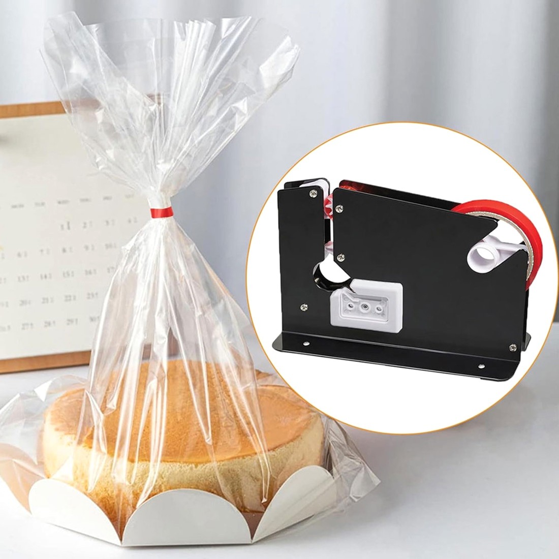 1 Pack Plastic Bag Sealer Freezer Bags Shops, Supermarkets R1A4