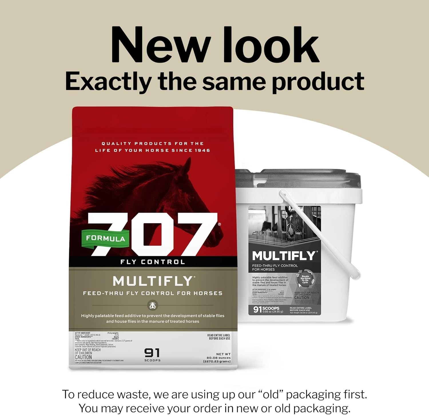 MultiFly Feed-Thru Fly Control Pellets for Horses – Palatable & Safe Fly Popu…