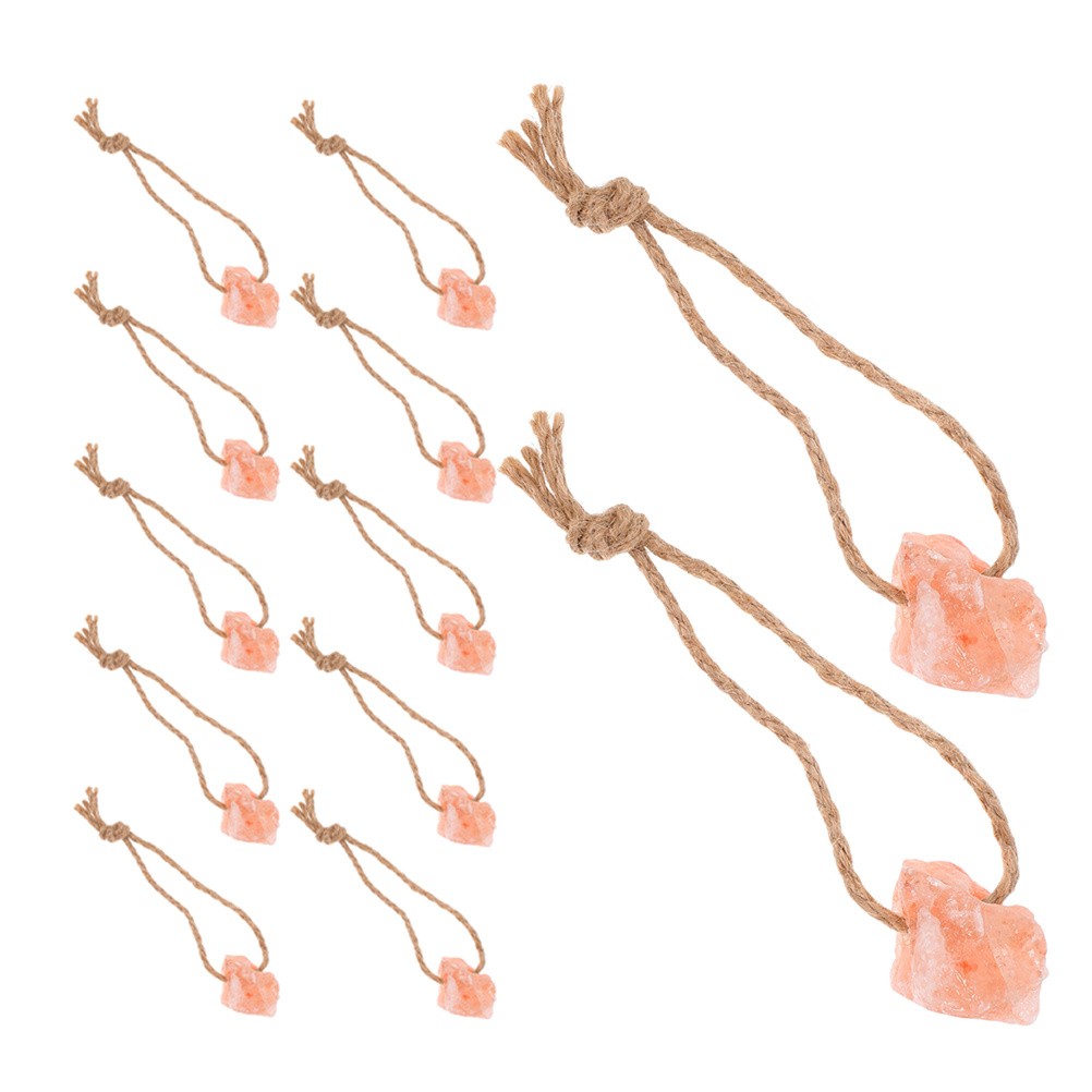 12 Pcs Salt Lick for Deer Natural Brick Hanging Livestock Blocks