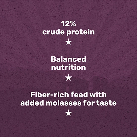 Producer’s Pride 12% Sweet Textured Livestock Feed 50 lb Bag Horses Cattle Goats