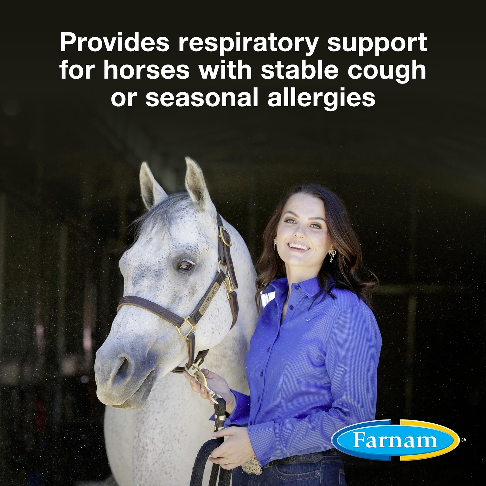 Farnam Cough Free Horse Supplement Pellets Provides Respiratory