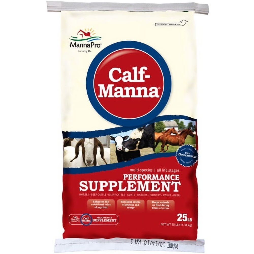 Horse Treat Farm Animal Feed Calf Manna 25 lb