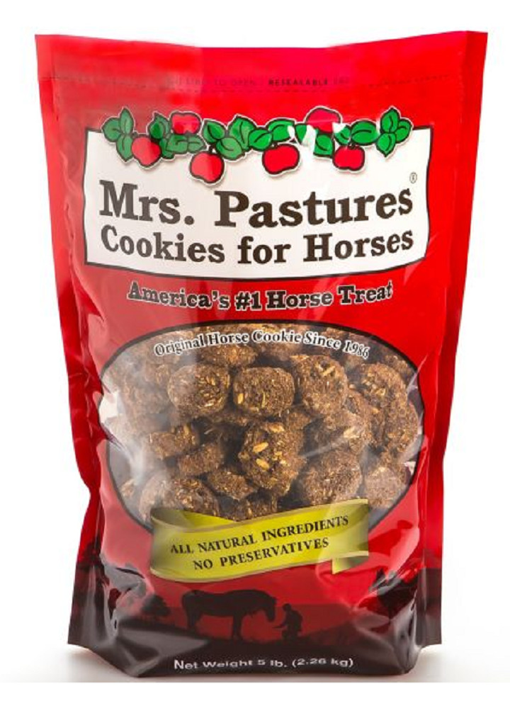 Mrs. Pastures 20005 No Preservatives Cookies for Horses, 5 lb.