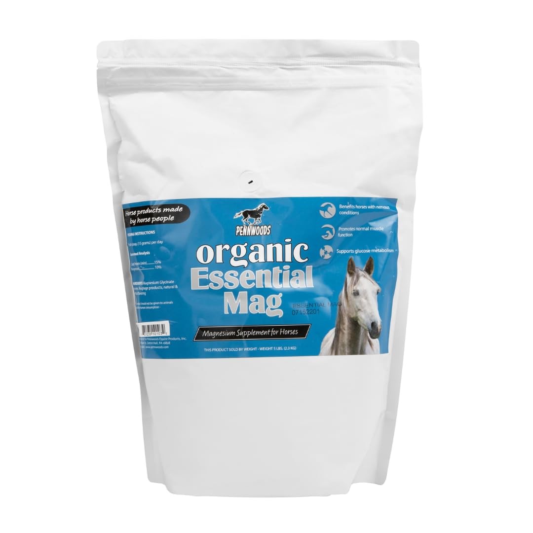 Calming for Horses – Magnesium Glycinate – Supports Calm Behavior & Metabolic…