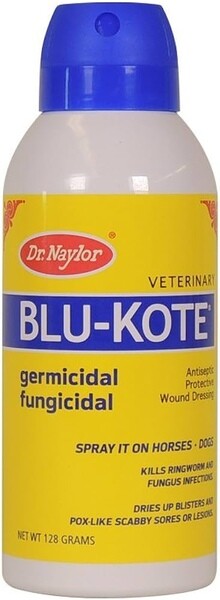 H W NAYLOR BKA Blu-Kote Vetinary Antiseptic, .5-oz. Aerosol