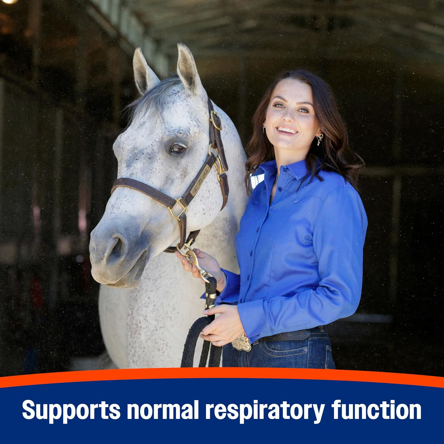 Cough Free Horse Supplement Pellets, Respiratory Support for Seasonal Allergies,