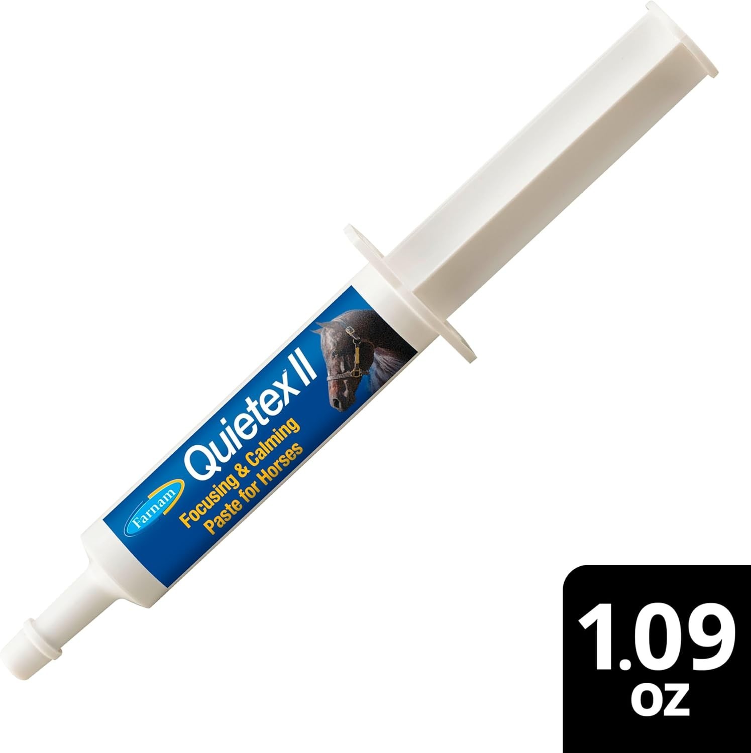 Quietex II Horse Calming Paste, 32.5ml – Non-Drowsy Relief for Anxious Horses