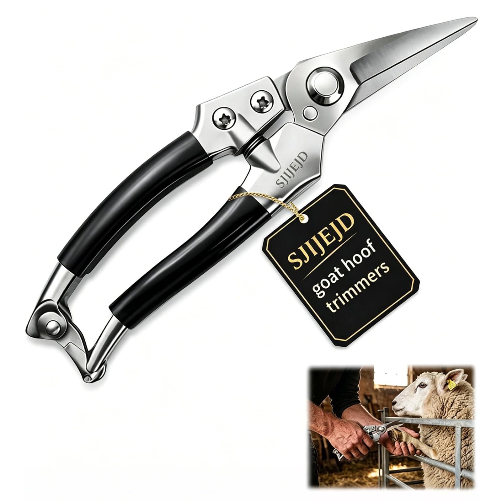 Goat Hoof Trimmers, Sheep Shears, Hoof Kit, Farrier Tools, Nippers, Horse Gro…